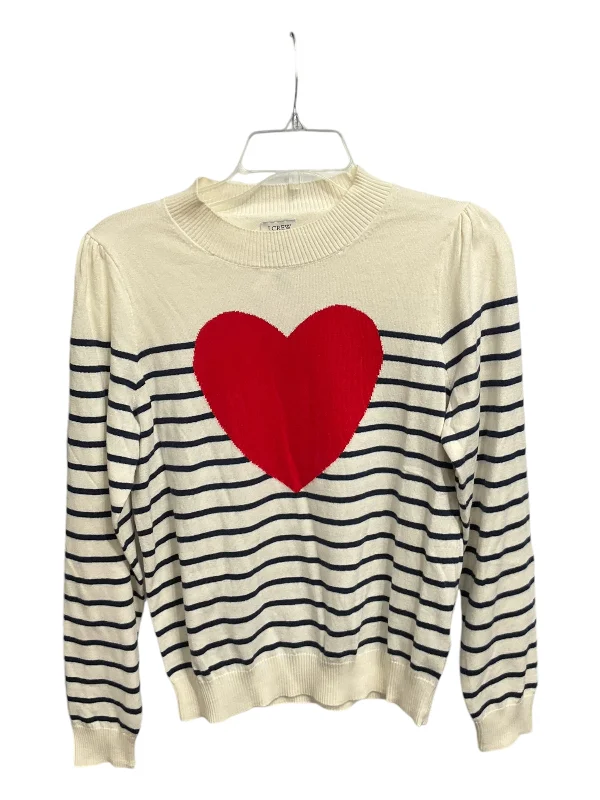 women's tops for those who want to stay cool and chic during warmer weatherTop Long Sleeve By J. Crew In Striped Pattern, Size: S