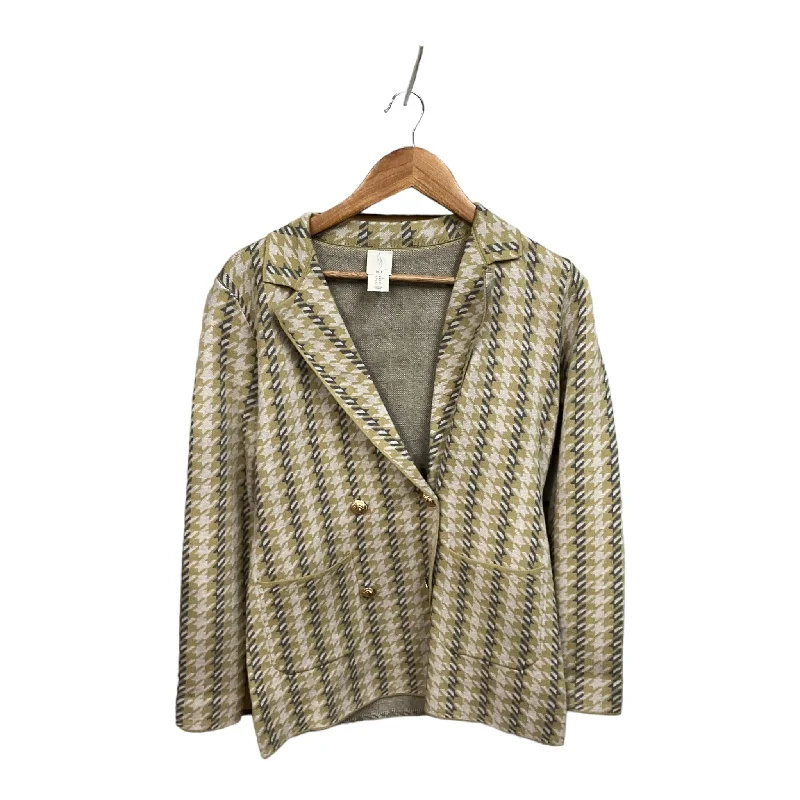 eco-friendly women's coatsBlazer By Joie In Geometric Pattern, Size: Xs