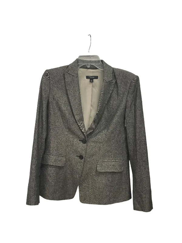 cozy women's coatsBlazer By Ann Taylor In Grey, Size: S