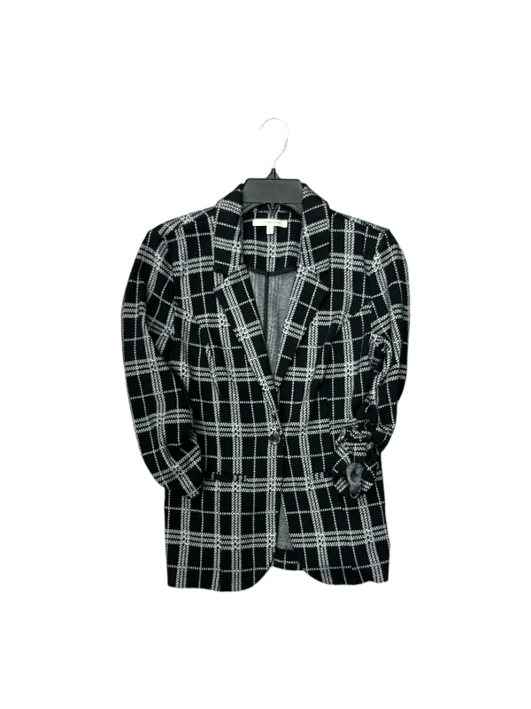 women's coats for those who seek both warmth and flairBlazer By 41 Hawthorn In Black & White, Size: S