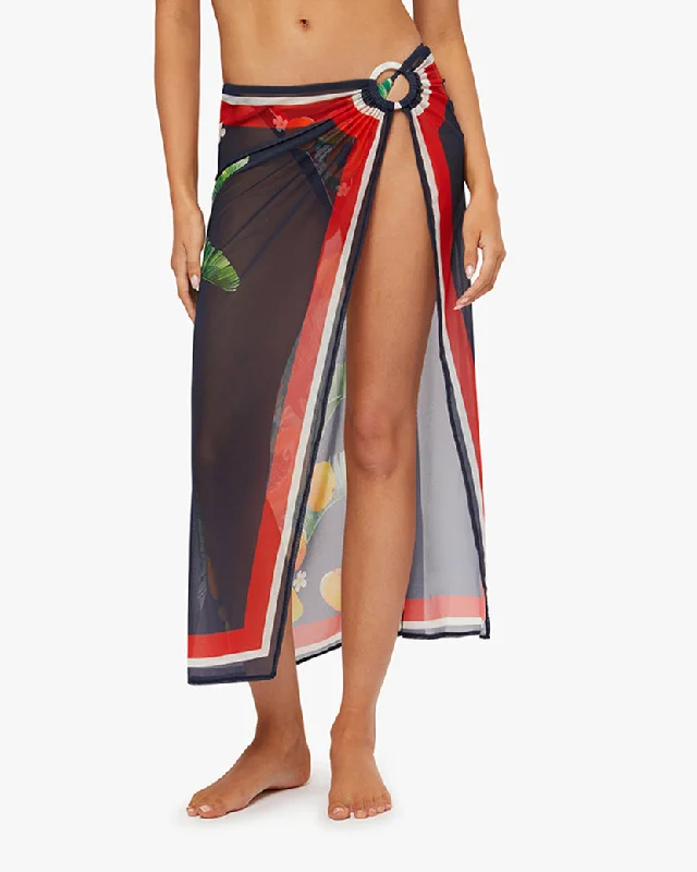 women's travel dressesO-ring Midi Skirt