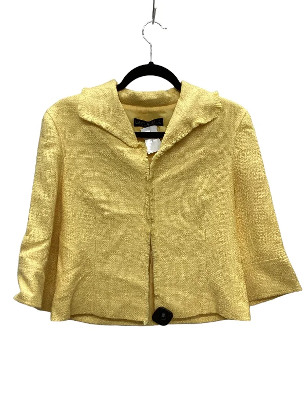 sustainable women's coatsBlazer By Lafayette 148 In Yellow, Size: 6