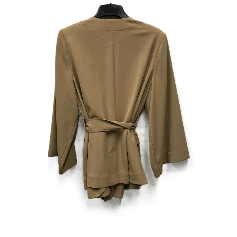 women's coats for those who appreciate timeless fashionBlazer By Lane Bryant In Tan, Size: 1x