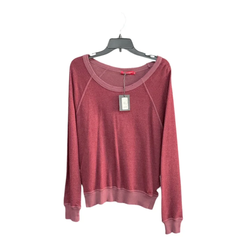 long-sleeved women's topsTop Long Sleeve By Cma In Maroon, Size: M