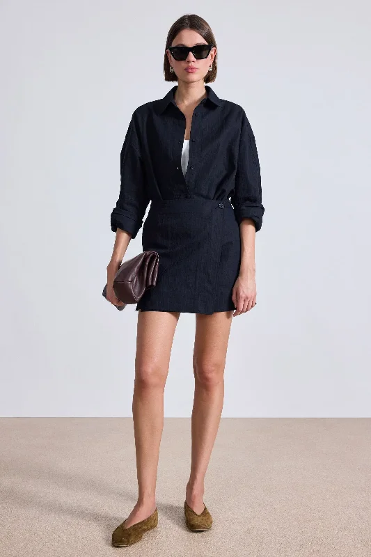 Asymmetric DressLa Reina Mini Shirt Dress