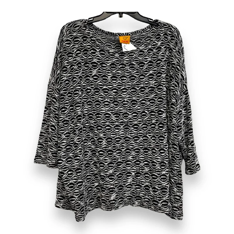 women's tops for those who want to create outfits that are both unique and memorableTop Long Sleeve By Clothes Mentor In Black, Size: Xl