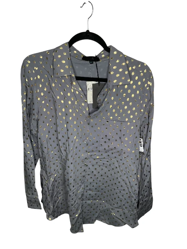 women's tops for those who value both quality and affordabilityTop Long Sleeve By Anthropologie In Grey, Size: S