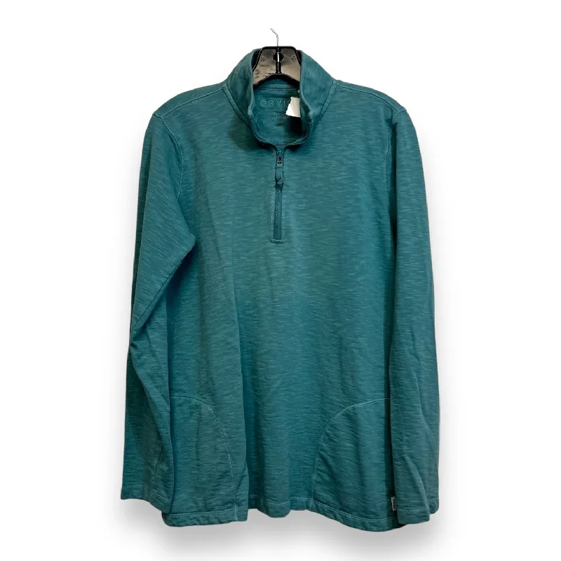 women's tops for those who want to create outfits that reflect their personal style and sense of fashionTop Long Sleeve By Orvis In Seafoam, Size: M