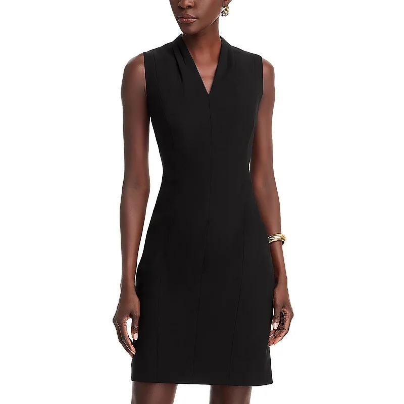 women's casual Friday dressesT Tahari Womens Mini Workwear Sheath Dress