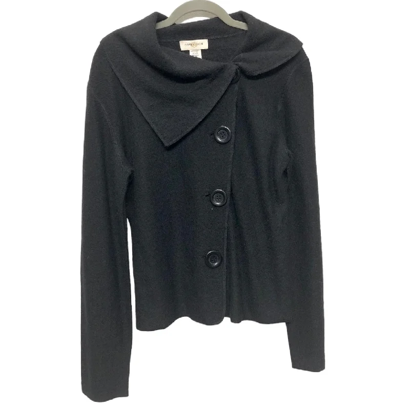 women's coats with cinched waistsBlazer By Covington In Black, Size: L