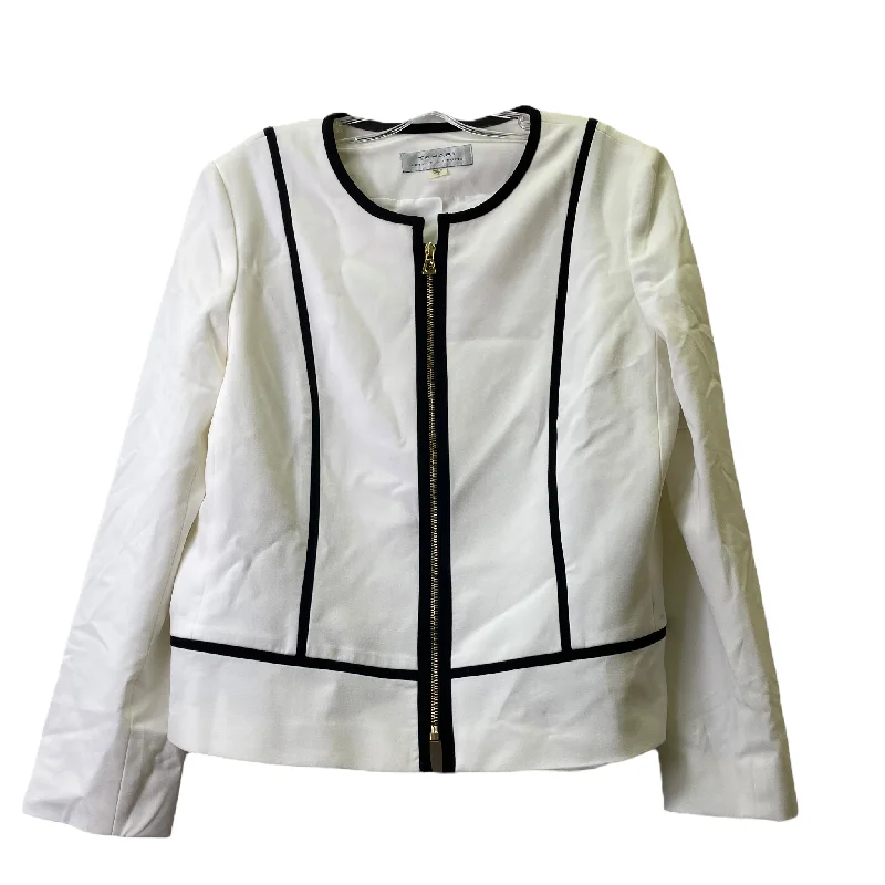 women's coats made in ethical factoriesBlazer By Tahari By Arthur Levine In White, Size: L