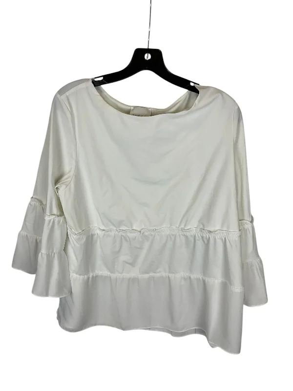 women's tops that offer a perfect blend of style, comfort, and affordabilityTop Long Sleeve By Lysse In White, Size: Xl