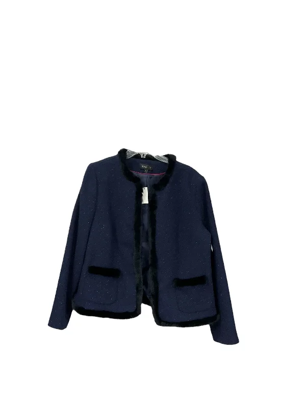 women's coats for statement-making outfitsBlazer By Talbots In Blue, Size: 1x