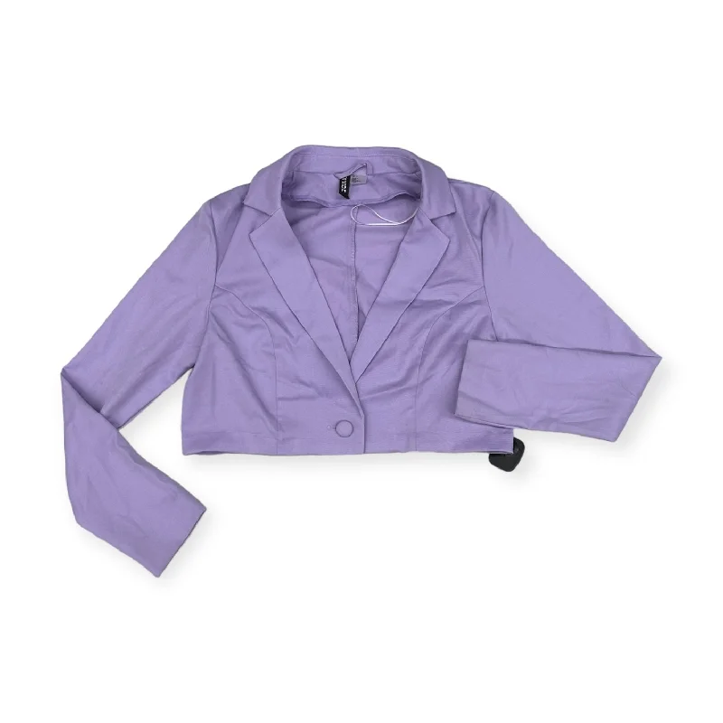 women's coats for those who refuse to compromise on styleBlazer By Divided In Purple, Size: S