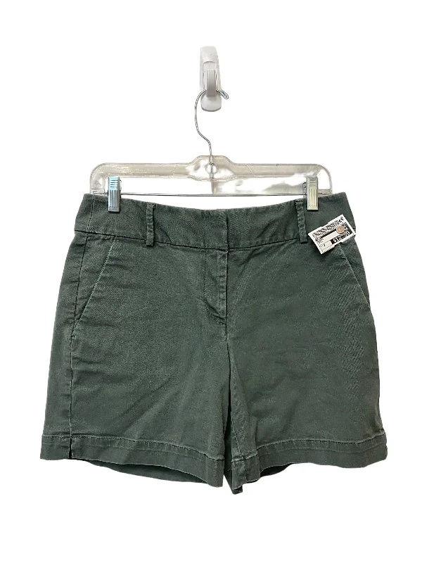 women's spandex shortsGreen Shorts Loft, Size 2