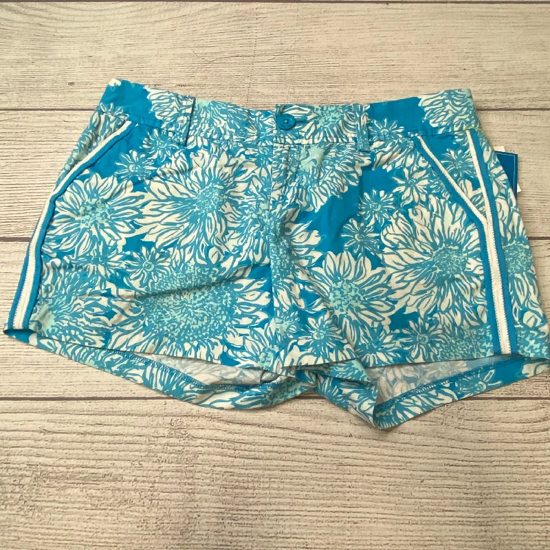 women's wedding shortsBlue White Shorts Lilly Pulitzer, Size 8