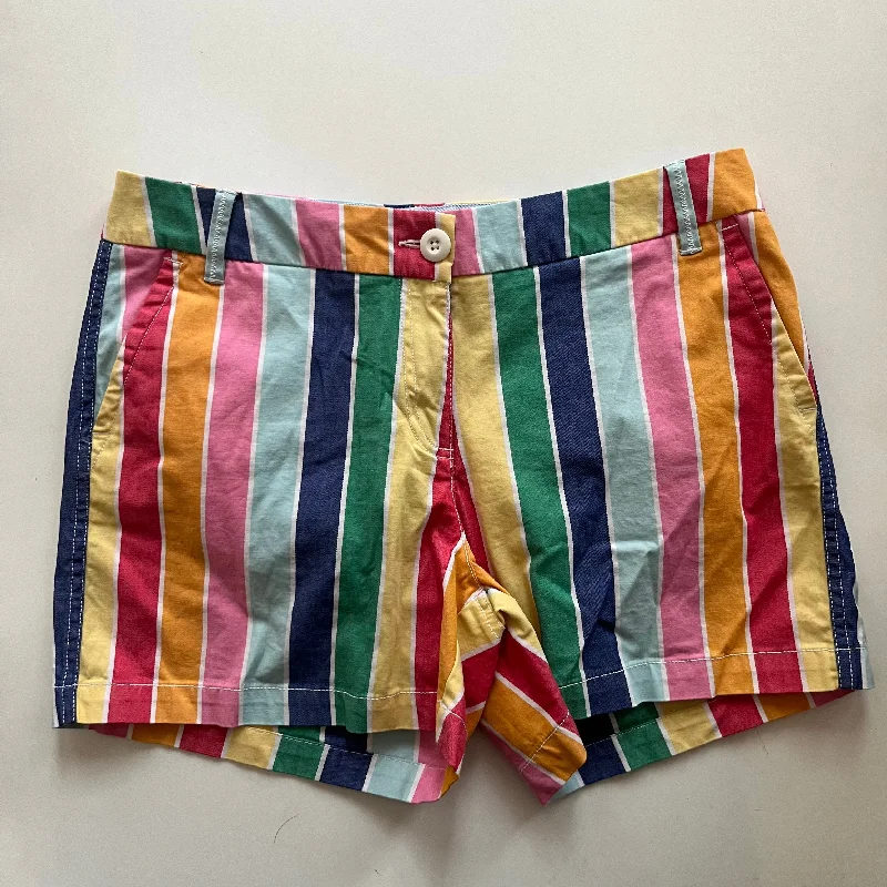 women's classic shortsStriped Shorts Crown And Ivy, Size 8