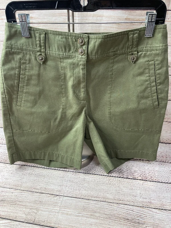 women's distressed shortsGreen Shorts Talbots, Size 4