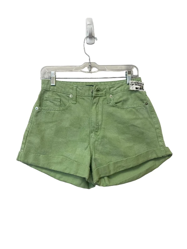 women's spandex shortsGreen Shorts Wild Fable, Size 2