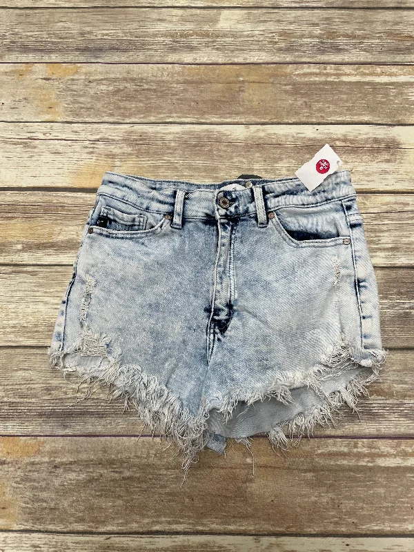 women's vintage shortsBlue Denim Shorts Kancan, Size L