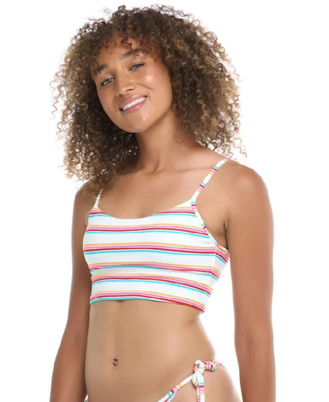 Flattering Female SwimwearEIDON COLOR FIELD SELENA CROP TOP