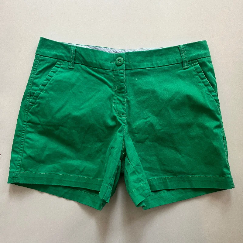 women's zippered shortsGreen Shorts Crown And Ivy, Size 6