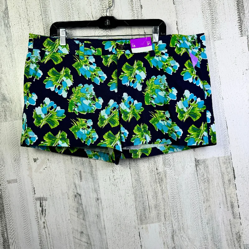 women's timeless shortsFloral Print Shorts Merona, Size 18