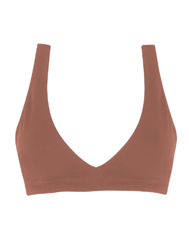 Cover-Up Female SwimwearGRACEFUL Bikini Bra Top | Rusty Pink