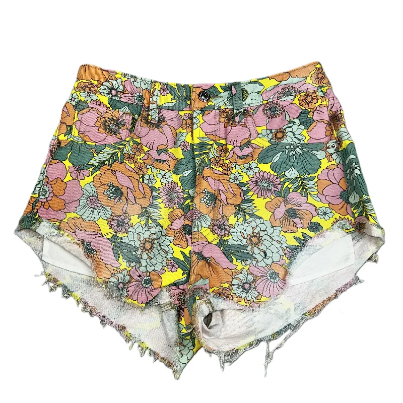 women's patched shortsFloral Print Shorts By Wild Fable, Size: 2