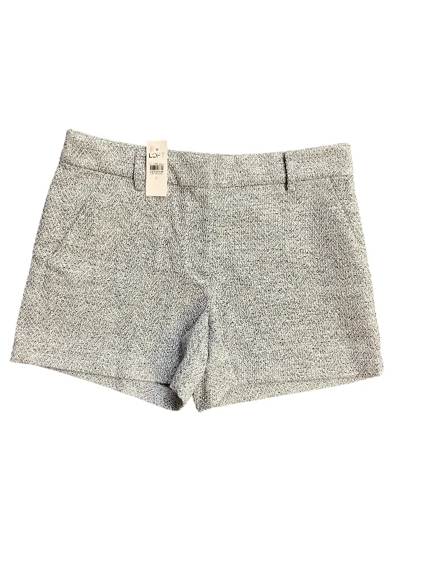 women's stretch shortsBlue & Grey Shorts Loft, Size 2