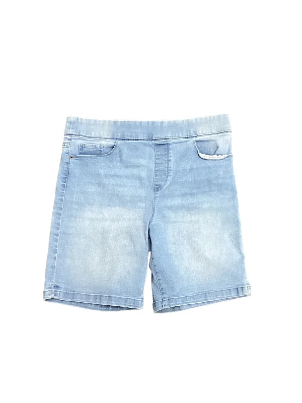 women's bermuda shortsBlue Denim Shorts Dkny, Size L