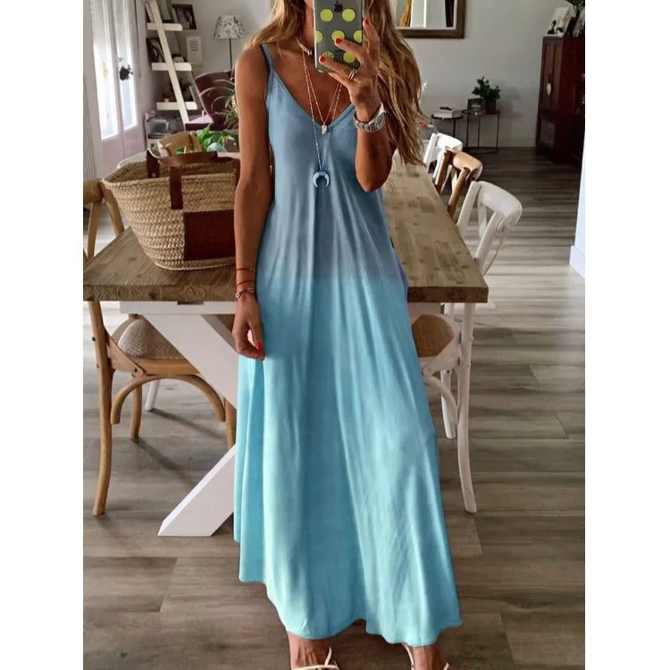 women's mother of the bride dressesEmpire Satin Maxi Dress - Aqua - FINAL SALE