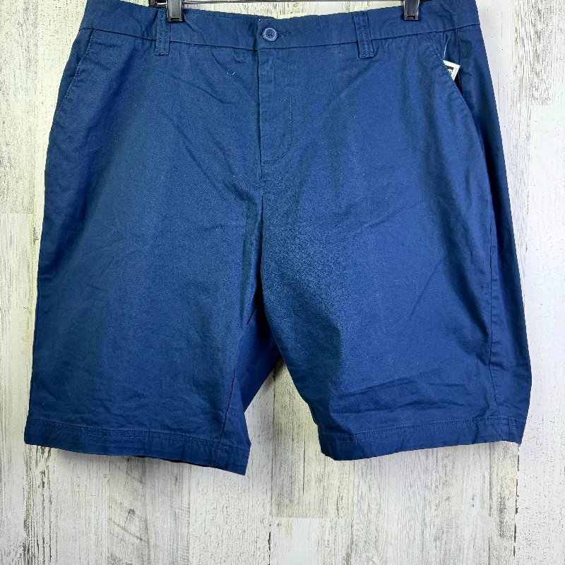 women's fair-trade shortsBlue Shorts Magellan, Size 18