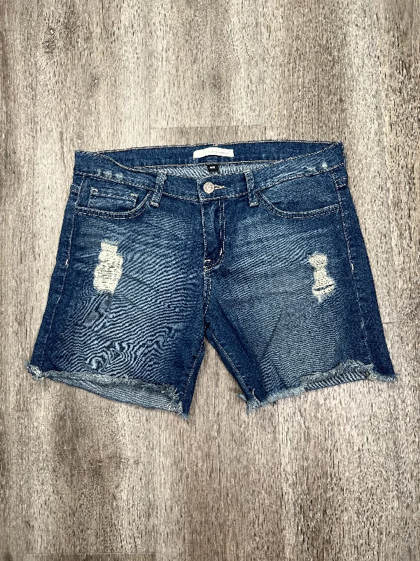 women's mid-rise shortsBlue Denim Shorts Flying Monkey, Size S