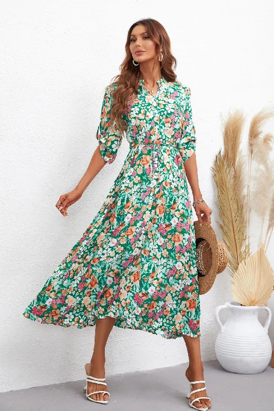 Off-The-Shoulder DressLost Soul Floral Maxi Dress