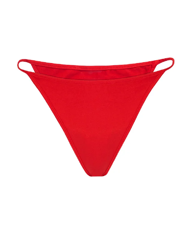 Tankini Female SwimwearZESTFUL Bikini Bottoms | Bright Red