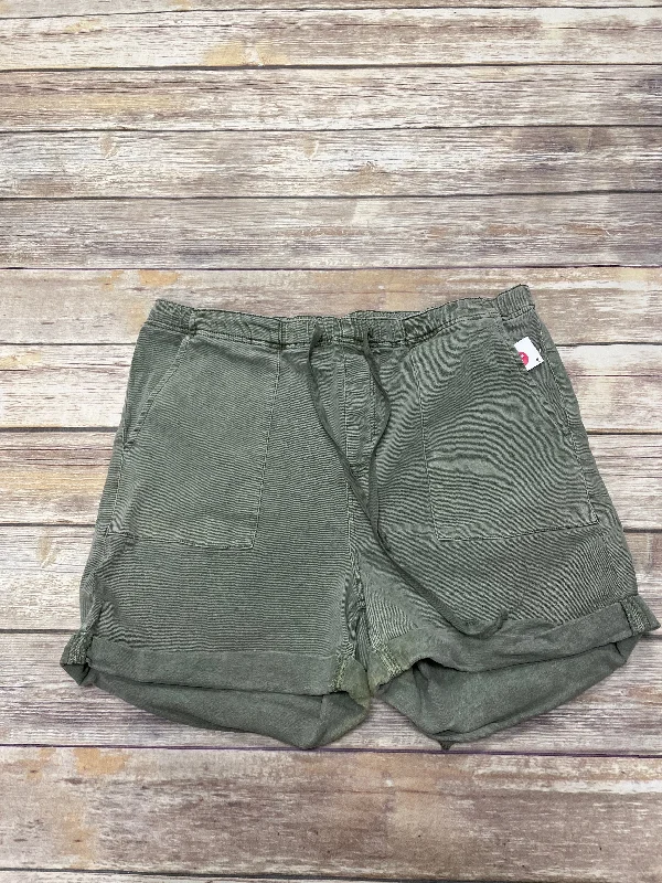 women's linen shortsGreen Shorts Fashion Nova, Size 1x