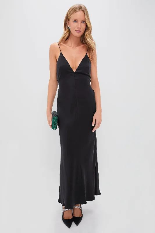 Tiered DressBlack Ollie Maxi Dress