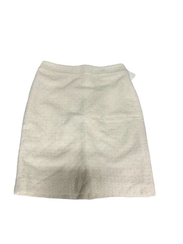 women's polyester skirtsBeige Skirt Mini & Short Ann Taylor, Size S