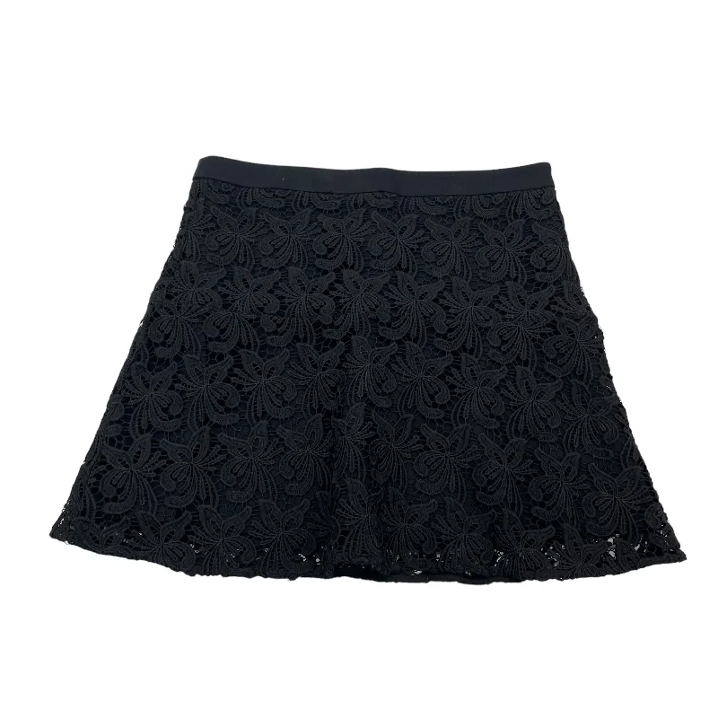 women's chiffon skirtsBlack Skirt Mini & Short Loft, Size M