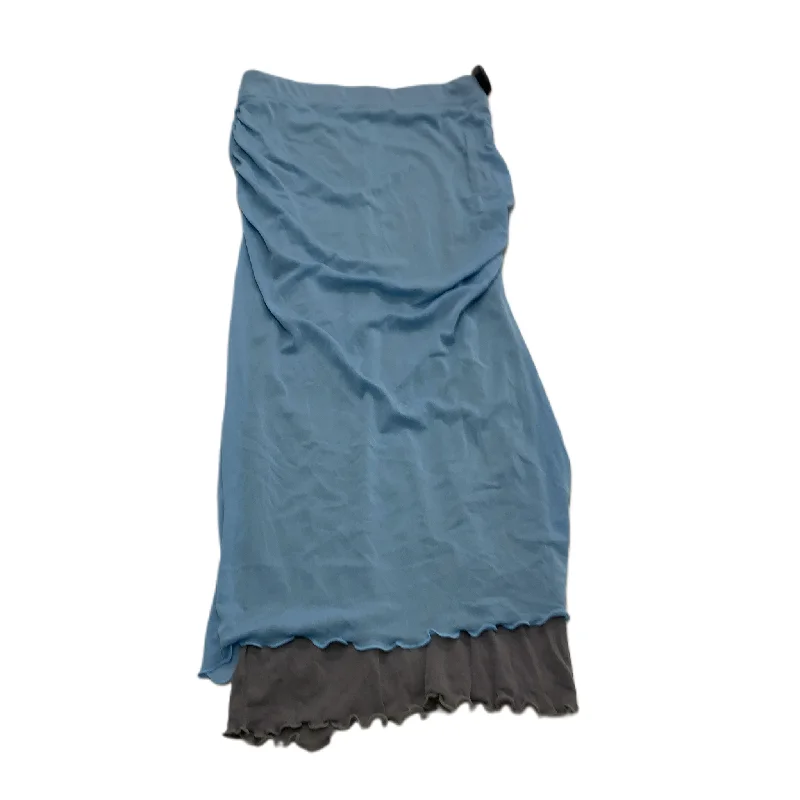 women's silk skirtsBlue  Skirt Midi By Free People  Size: S