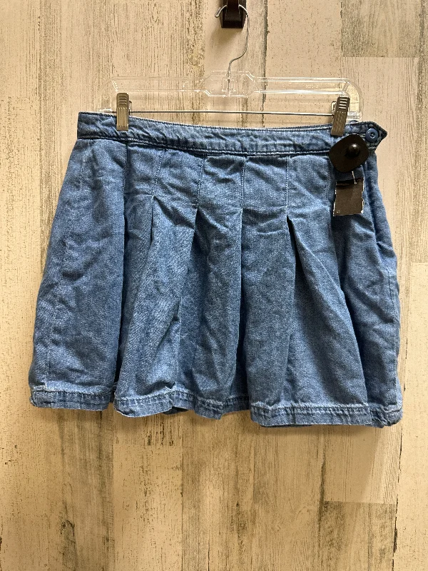 women's chiffon skirtsBlue Skirt Mini & Short American Eagle, Size 10