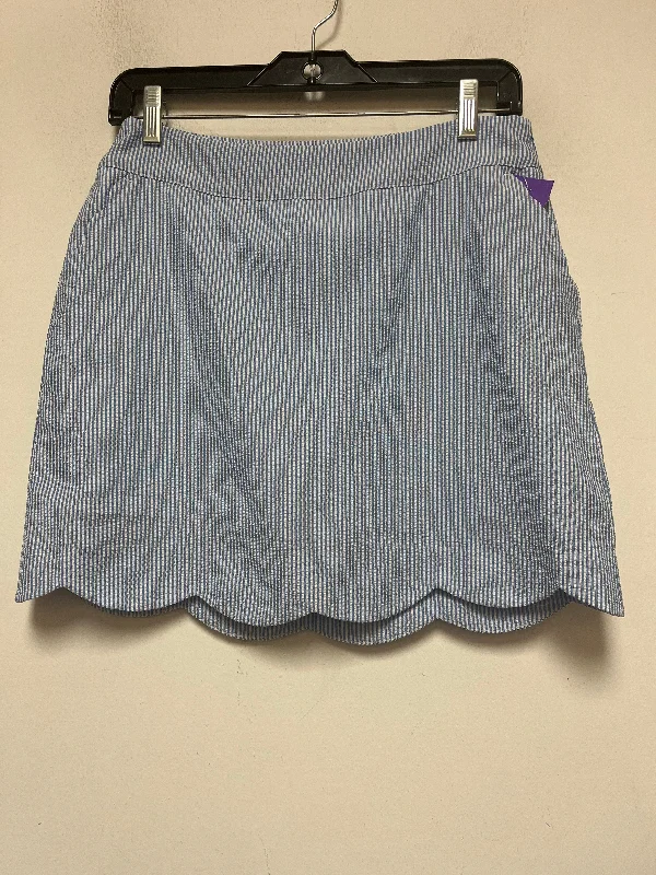 women's velvet skirtsBlue & White Skirt Mini & Short Vineyard Vines, Size 4