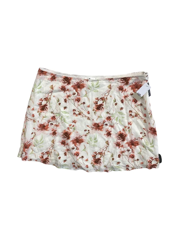 women's mini skirtsFloral Print Skirt Mini & Short Bp, Size 2x