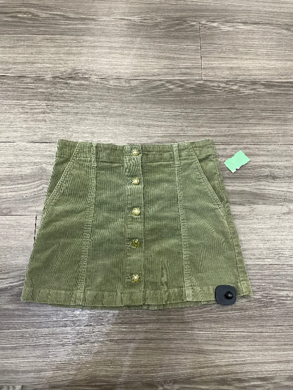 women's leather skirtsGreen Skirt Mini & Short Forever 21, Size S