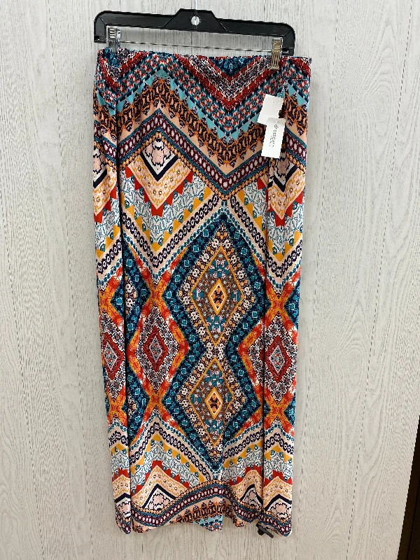 women's knitted skirtsMulti-colored Skirt Maxi Westport, Size 1x