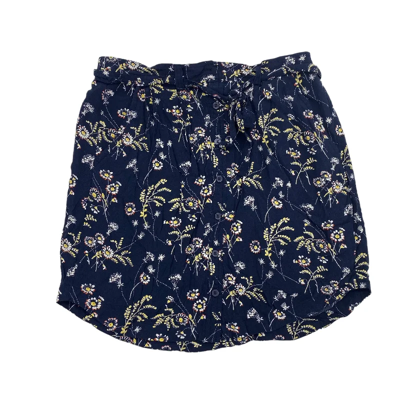 women's versatile work skirtsNavy Skirt Mini & Short Loft, Size S