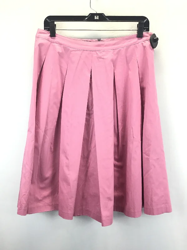 women's elastic waist skirtsPink Skirt Midi Talbots, Size 8