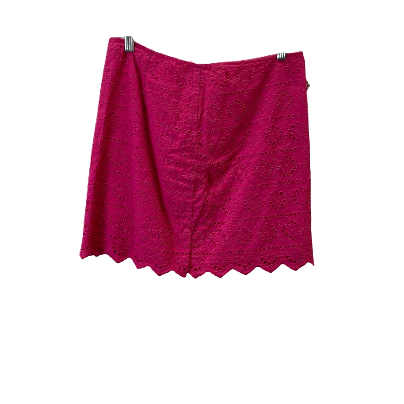 women's lightweight linen skirts for warm weatherPink Skirt Mini & Short By Vineyard Vines, Size: 6