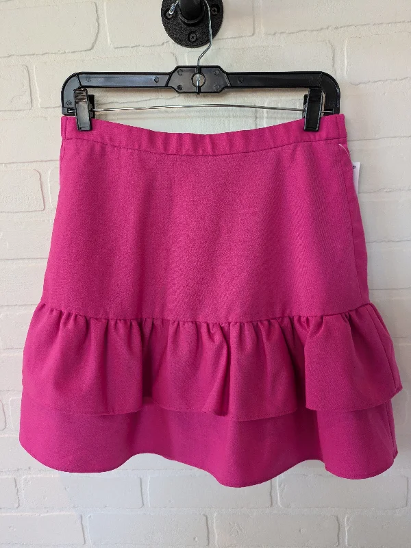 women's elegant skater skirtsPink Skirt Mini & Short J. Crew, Size 6